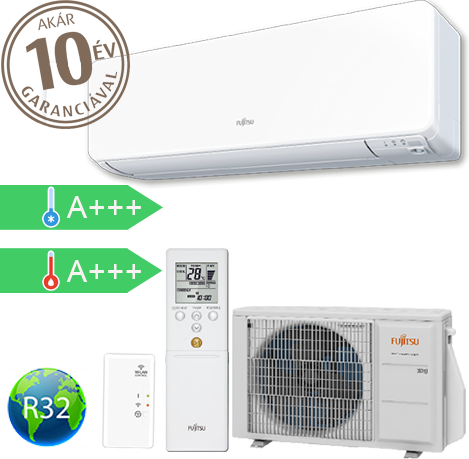 Fujitsu Design KG sorozat ASYG07KGTB/AOYG07KGCA