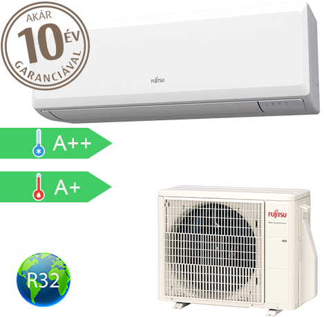 Fujitsu ECO sorozat ASYG09KPCA/ AOYG09KPCA